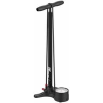 Lezyne Sport Floor Drive Floor Pump, Dual Valve Head, 220psi, Black