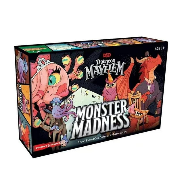 Baldur's Gate Dungeon Mayhem Board Games Monster Madness Card English Version Children's Toy Gift