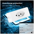 thumbnail image 3 of Advancent 10A 16A Tuya WiFi enchufe inteligente teléfono aplicación Control de voz temporizador enchufe inalámbrico calentador de agua toma de corriente Electrodomésticos No.03 Brazil Plug Advancent HA008185-03B, 3 of 6