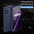thumbnail image 7 of Case for Realme 9 Pro+, Heavy Duty Shockproof Military Grade Drop Tested Field Phone Case Bumper Rugged Cover for Realme 9 4G/Narzo 50 Pro/Realme 9 Pro+ HD Blue, 7 of 7