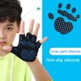 thumbnail image 4 of LJNYFDC Gants de Pêche 1 Paire Enfants Demi-Doigt Réglable Résistant à l'Usure Antidérapant Blessure à la Main Sports Extérieurs, 4 of 5