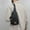 Black, variant on Men's Chest Rucksacks Shoulder Crossbody Rucksacks Canvas Chest Rucksacks Leisure Hundred Sports Travel Chest Rucksacks Shoulder Crossbody Rucksacks
