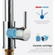 thumbnail image 3 of Grifo de cocina versátil, construcción de latón duradero, revestimiento de PVD al vacío para protección contra la oxidación y apariencia elegante, 3 of 5