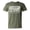 Army Green, variant on Mens Graphic T-shirts Short Sleeve Crewneck Tops Alphabet Graphic Streetwear Summer Loose Fit Comfortable T Shirts for Man Army Green XXXL