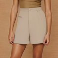 thumbnail image 2 of Pantalones Cortos de Mujer con Bolsillos Traje de Verano Casual Cinco Cuartos de Longitud, Tela Ligera para Uso Diario, de Playa Y de Fiesta, 2 of 5