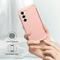 thumbnail image 5 of Tarise for Samsung Galaxy A14 5G Case with Screen Protector, Dual Layer Heavy Duty Tough Rugged Shockproof Drop Protection Corner Protection Hybrid Protective Phone Case for Samsung A14 5G, Rosegold, 5 of 7