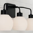 thumbnail image 5 of Capital Lighting 120031MB-540 Tanner 3 Light 25" Wide Vanity Light - Black, 5 of 6