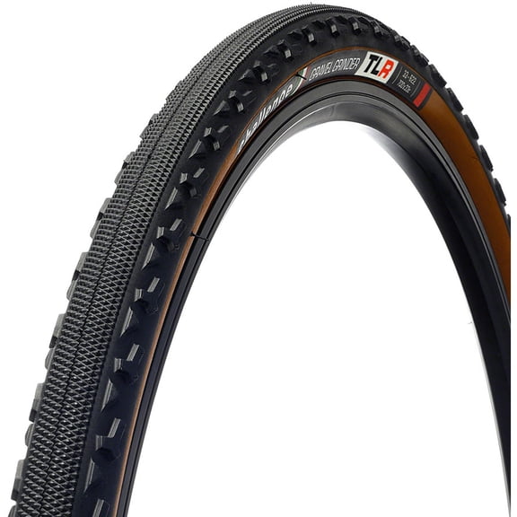 Challenge Gravel Grinder Race Tire - 700 x 38, Tubeless, Folding, Black/Brown