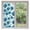 Blue, variant on Window Privacy Film Purple Geometric Moroccan Stained Glass Window Film Decorative Sun Block Window Cover Abstract Art Purple Ombre Modern Window Clings Static Sticker for Bathroom 17.7"x39.3"