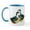 White/Blue Inside, variant on CafePress - Blue Swedish Ducks Mug - 11 oz Ceramic Mug - Novelty Coffee Tea Cup
