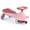 Pink, variant on Costway Wiggle Car for Kids with LED Flashing Wheels, Music, Horn for Indoor Outdoor Play Pink