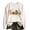Beige 30#, variant on Christmas Women Themed Print Tops Drop Shoulder Classic Pullover Relaxed Fit Skin Friendly Top for Holiday Weekend Outing