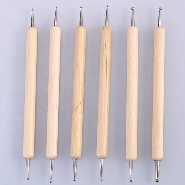 Clay Tools 10 Piece Dotting Tools Ball Styluses For Mandala Rock Painting Pottery 178279
