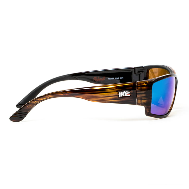 Renegade Ike Polarized Fishing Sunglasses Performance male and Female - Wave 1 Pair, adult