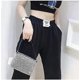 thumbnail image 2 of Allsolvable Rhinestone Crossbody Bags Women Blingbling Sparkle Clutch Purse Crystal Clutch Shoulder Handbags Silver, 2 of 3