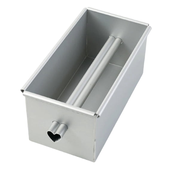 Bakeware Aluminum Loaf Pan with Center Tube Nonstick Bread Baking Pan for Cake Meatloaf Durable Kitchen Tool for Oven Confidence