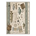 thumbnail image 3 of GENIMO 8'x10' Area Rug for Living Room, Large Machine Washable Non Slip Low Pile Rug for Bedroom Dining Room, Contemporary Animal Print, Antique Beige, 3 of 5