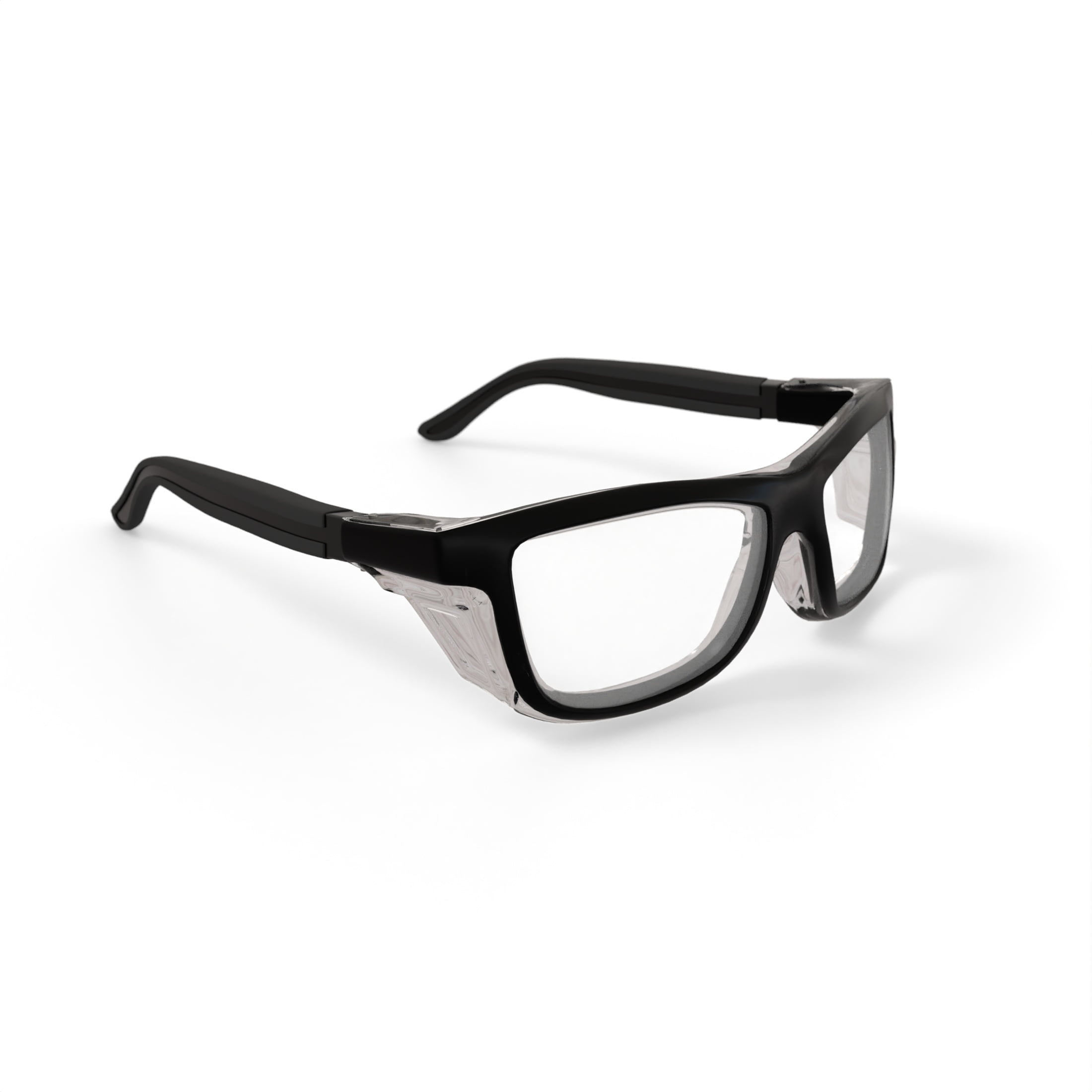 Art-Craft Optical US WF974 Prescription Safety Glasses, Black Frame, OSHA Compliant ANSI Z87.1