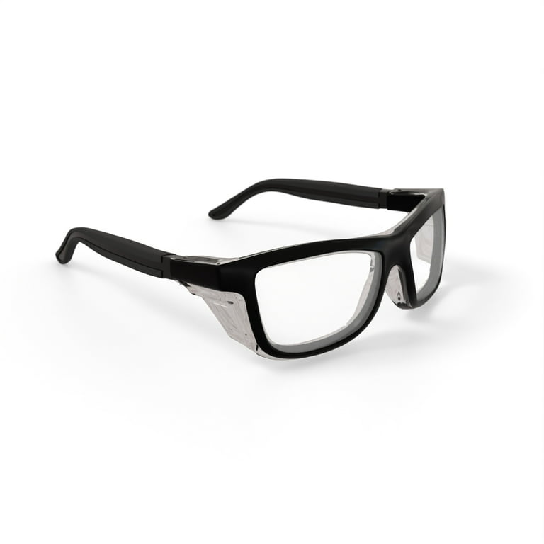 Art-Craft Optical US WF974 Prescription Safety Glasses, Black