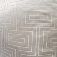 thumbnail image 6 of MICHAEL AMINI Casey 19x19" Square Contemporary Fabric Pillow in Silver Set of 2, 6 of 10