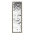 thumbnail image 2 of ArtToFrames 11" x 37" Silver Picture Frame, 11x37 inch Silver MDF Poster Frame (WOM-4642),  Pack, 2 of 8