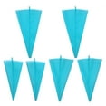 thumbnail image 3 of FONDOTIN Cake Icing Bags Silicone Blue Designed For Both Beginner And Expert Bakers 6Pcs, 3 of 8