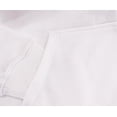 thumbnail image 2 of Men's Drawstring Fleece Lined Athletic Sport Fitness Gym Sweater Pullover Hoodie (White, 6XL), 2 of 2