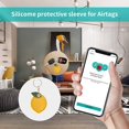 thumbnail image 2 of SAYDY Étui de Protection en Silicone Créatif Dessin Animé, Housse de Protection, Porte-Clés Anti-Perte, Étui de Protection Portable Compatible avec AirTagST-001, 2 of 2