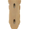 thumbnail image 4 of Ekena Millwork 4 1/2"W x 5"D x 10"H Medium Traditional Acanthus Corbel, Red Oak, 4 of 4