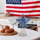 thumbnail image 3 of Independence Day Decor - Colorful Star Tree Topper, 3 of 7