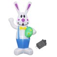 thumbnail image 2 of Felices Decoraciones Patio Inflable Conejo Pascua., 2 of 9