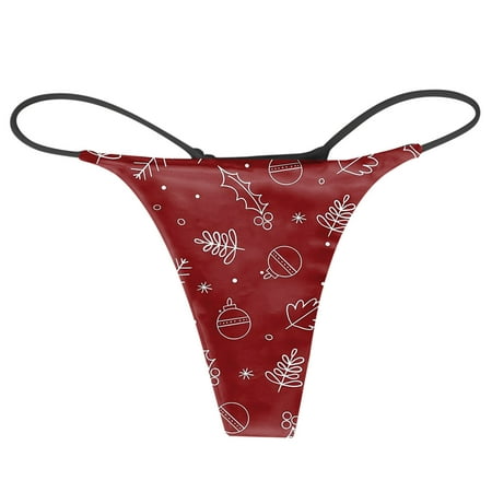 

Aayomet Women Panties Ladies Show Buttocks Wear Fashion Soft Ice Silk Seamless Low Waist Lace Hollow Briefs Wine XL