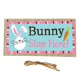 thumbnail image 3 of Cartel de licencia de Puerta de con Una Cuerda de Cáñamo , Decoración de Cocina Bienvenido Bar Dormitorio Yotijar Placa colgante de madera de Pascua, 3 of 10