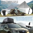 thumbnail image 3 of 2PCS Car Cover Gust Straps Wind Protector,Bungee Cords Hook Clips Kit Hold Tarp Tie Down from Blowing Off in High Winds-Universal Fit for Most Cars,Sedans,SUVs,Trucks,Vans and More-Black, 3 of 3