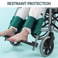 thumbnail image 2 of Wheelchair Leg Restraint Belt Avoid Falling Prevent Feet Protective Belt Restraint Protection for Patients Elderly, 2 of 8