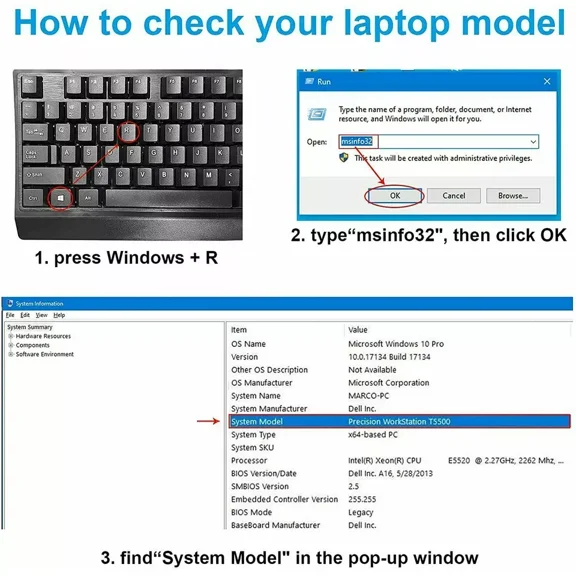 New 93FTF 51Wh Battery For Dell Latitude 5280 5488 5580 5490 3520 093FTF 83XPC