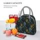 thumbnail image 5 of Easygdp Sunflowers Bolsa de Almuerzo Insulada Grande, Forro de Aluminio, Diseño Espacioso, a Prueba de Fugas, Ideal para Trabajo, Picnics, Viajes y Actividades al Aire Libre, 5 of 6