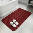 3.94'x5.25' Area Rug for Bedroom, Red Plants Texture Non Slip Soft ...