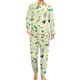 thumbnail image 3 of Pijama de tiburón blanco con silueta de animal para hombre, conjunto de pijama de manga larga moderno de 2 piezas, traje informal con gráficos para uso diario, regalo de cumpleaños, 3 of 5