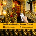 800LED Christmas Tree Lights 330FT Fairy Lights Decoration with
