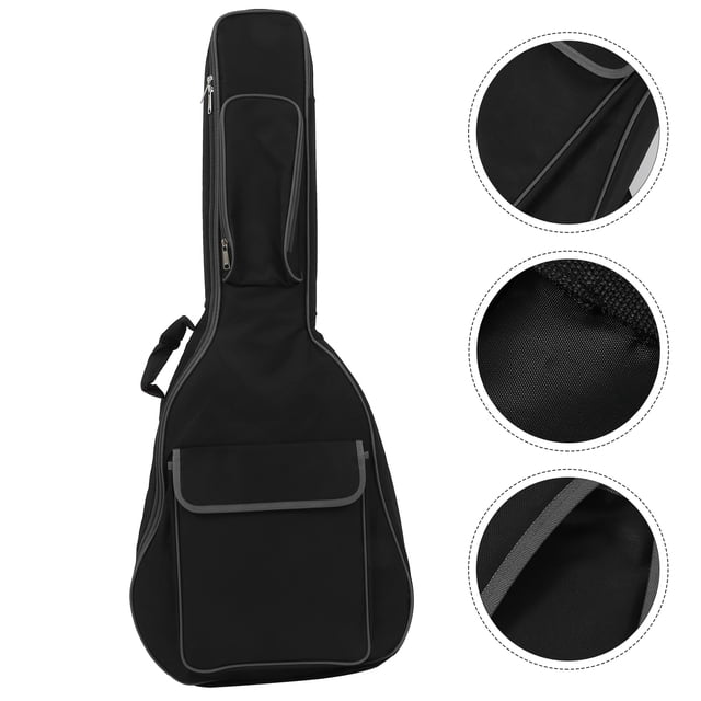 WASHWEPE 1Ud Mochila Para Guitarra Eléctrica Con Tejido Resistente Y Uso Para Viaje