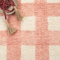 thumbnail image 6 of SAFAVIEH Easy Care Maggie Plaid Area Rug, Ivory/Rust, 3' x 5', 6 of 10