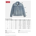 thumbnail image 6 of Levi Strauss Signature Women’s and Women’s Plus Way Out West Vintage Easy Trucker Denim Jacket, Sizes XS-4X, 6 of 6