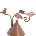 thumbnail image 5 of Decorative Metal Birdhouse: Long,Lasting Iron, Easy Install, Garden Stake Included, 5 of 6