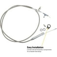 thumbnail image 3 of Transmission Kickdown Cable Kit, 4L60 Chevy/GM, BLK, 3 of 10
