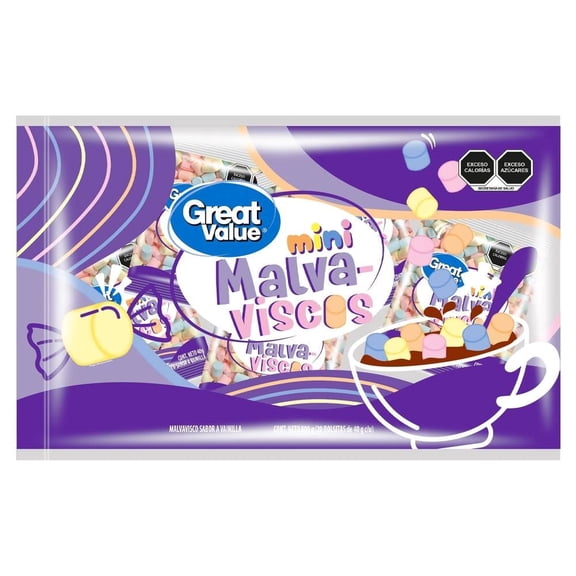 Malvavisco Great Value mini 800 g