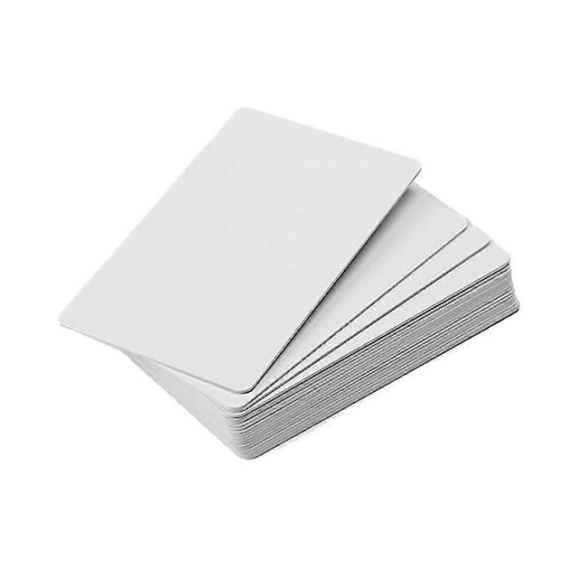50 PCS NFC Cards Blank 215 NFC Cards 215 Tags Rewritable NFC Cards 504 Bytes Memory for All NFC Ena