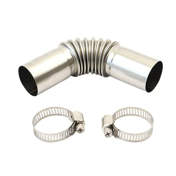 Stainless Steel Exhaust Pipe Angle Connector 25 Mm Exhaust Pipe Auxiliary Heater