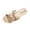 Summer Shoes # Gold, variant on Samdudou Slip On Sandals Women Open Toe Square Toe Flat Shoes Sparkly Rhinestone Butterfly Appliques Multi-Strap Design Backless Slide Dressy Casual Evening Footwear for Beach Vacation