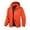 Orange, variant on Kukoosong Women's Softshell Jacket with Hood Outdoor Waterproof Fleece Lined Rain Jacket Winter Mountaineer Warm Windbreaker